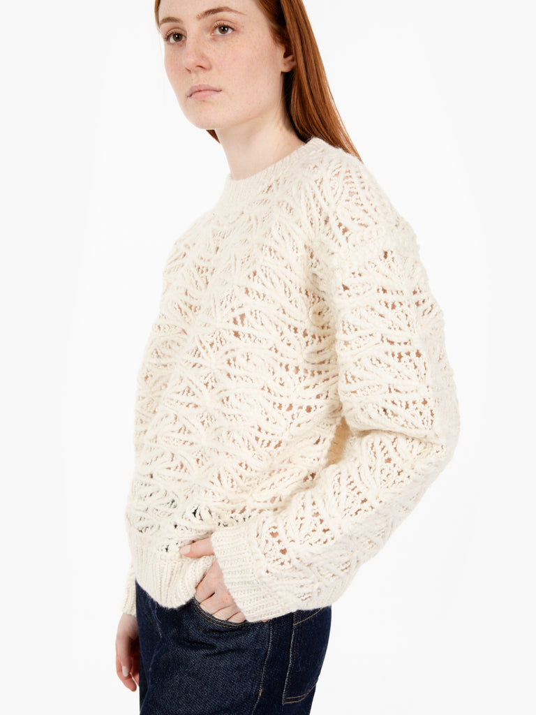 SEMICOUTURE - Maglione Adele panna