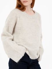 SEMICOUTURE - Maglione Becka granito