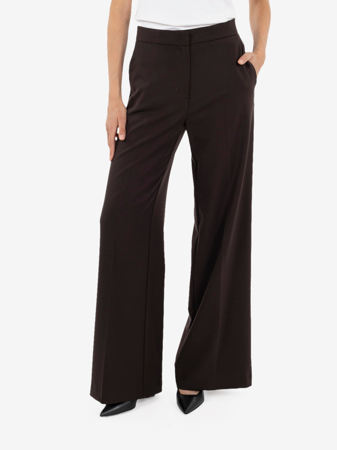 BALLOON TROUSERS GISELLE MOKA Y6WO22_W40-2