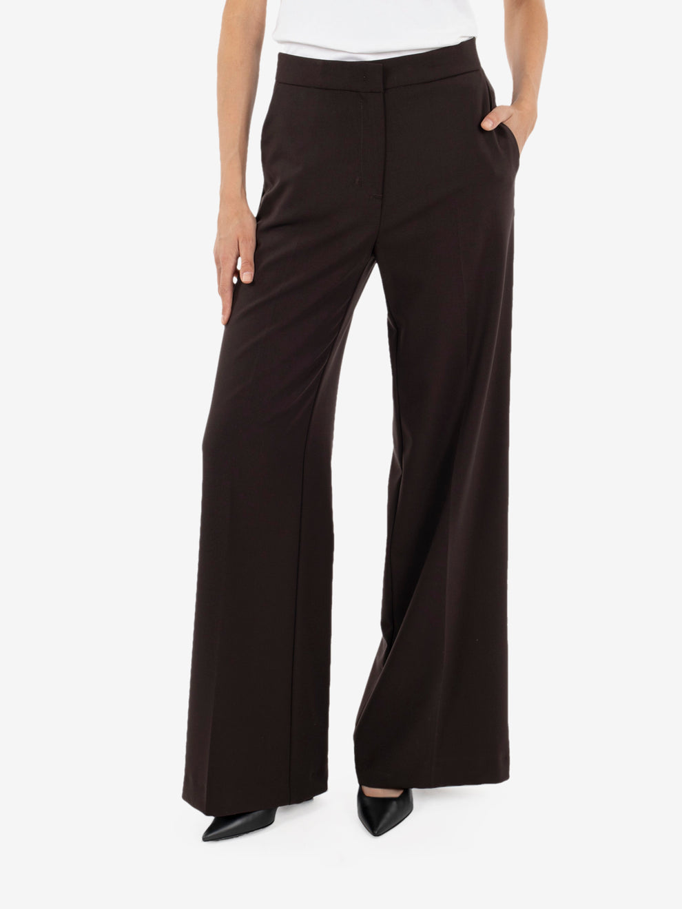 BALLOON TROUSERS GISELLE MOKA Y6WO22_W40-2