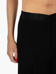 SEMICOUTURE - Pantaloni Avril neri