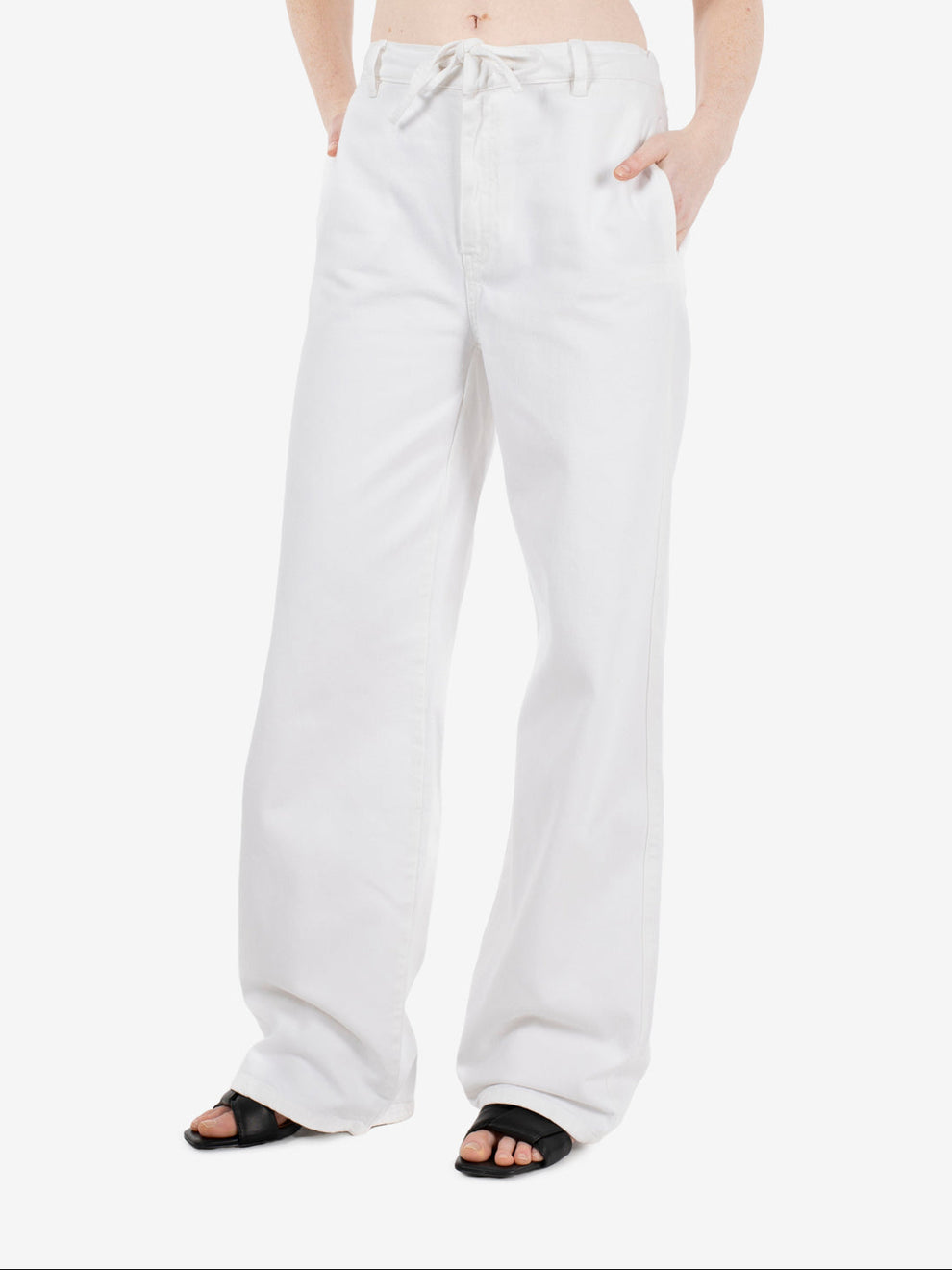 Pantaloni Daria bianco