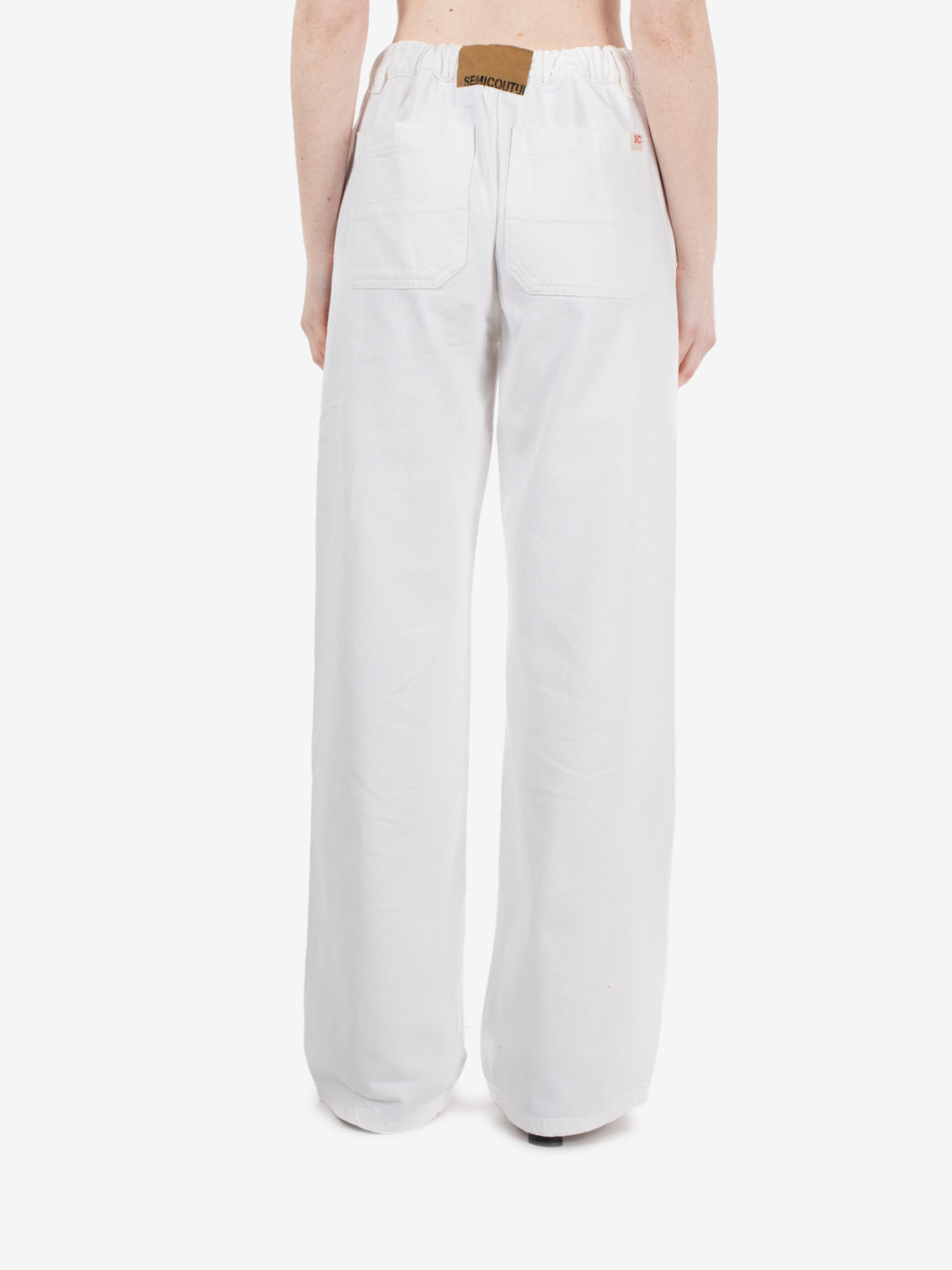 Pantaloni Daria bianco