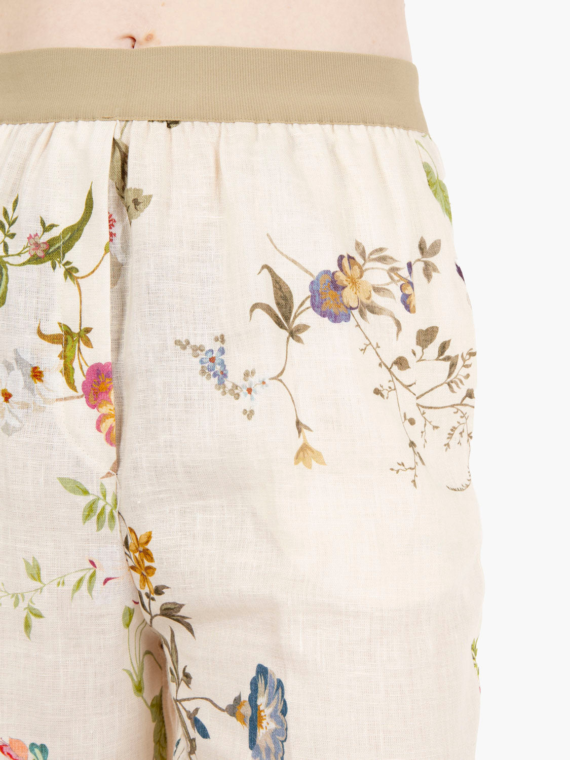 Pantaloni Margaret stampa floreale