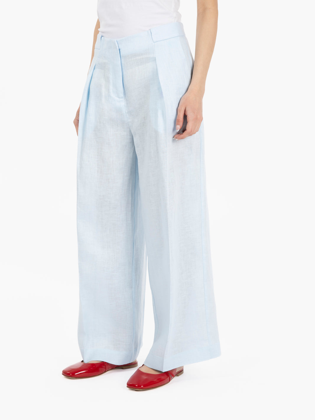 Pantaloni Pureza sky