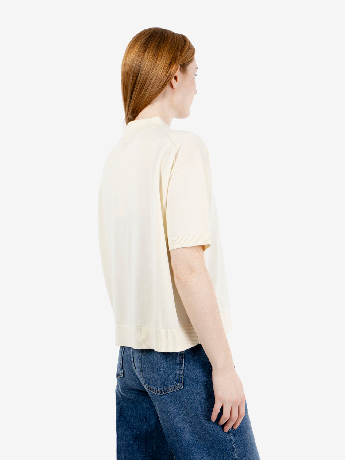 Polo Ambre in lana panna