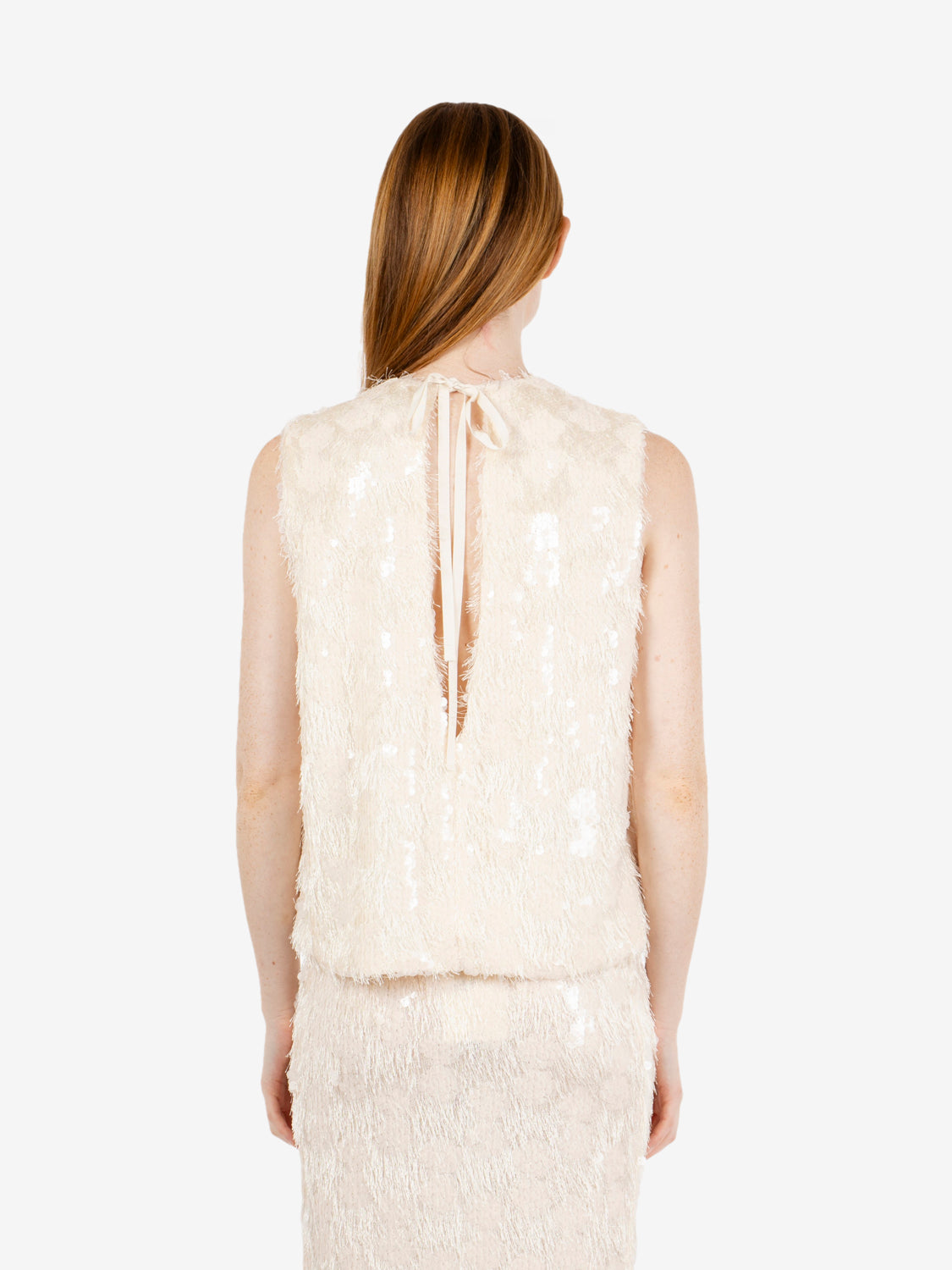 Top paillettes Cara burro