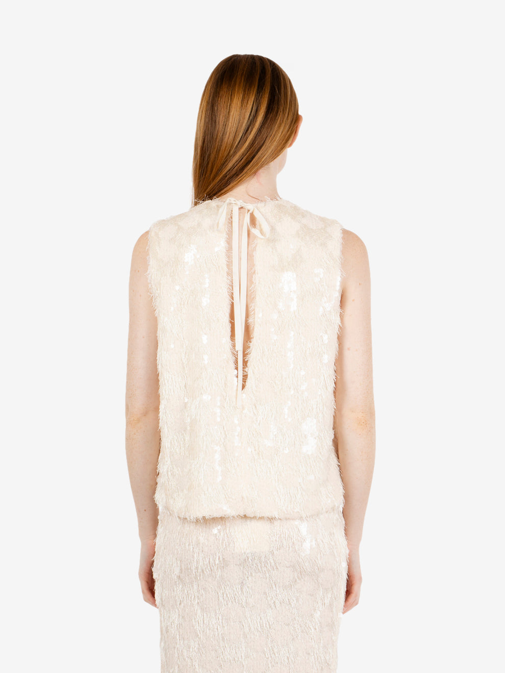 Top paillettes Cara burro