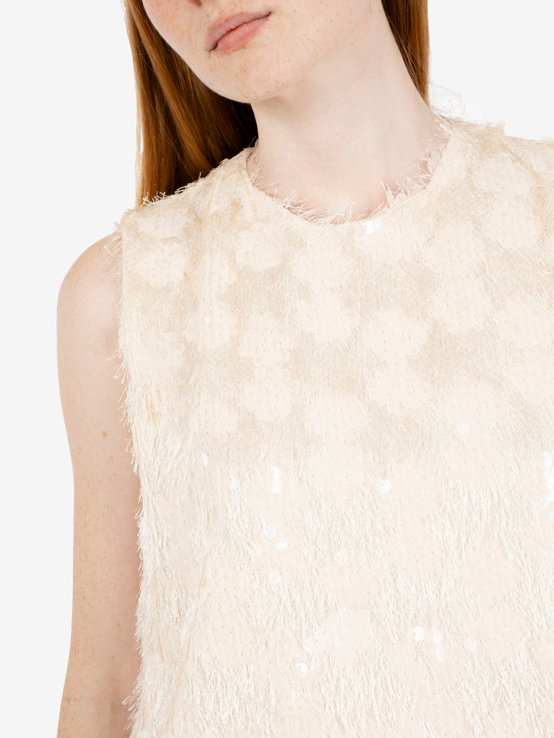 Top paillettes Cara burro