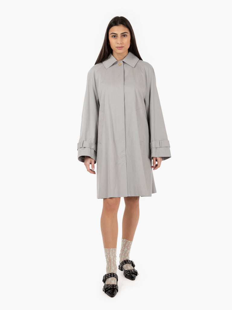 SEMICOUTURE - Trench Ingrid pearl grey