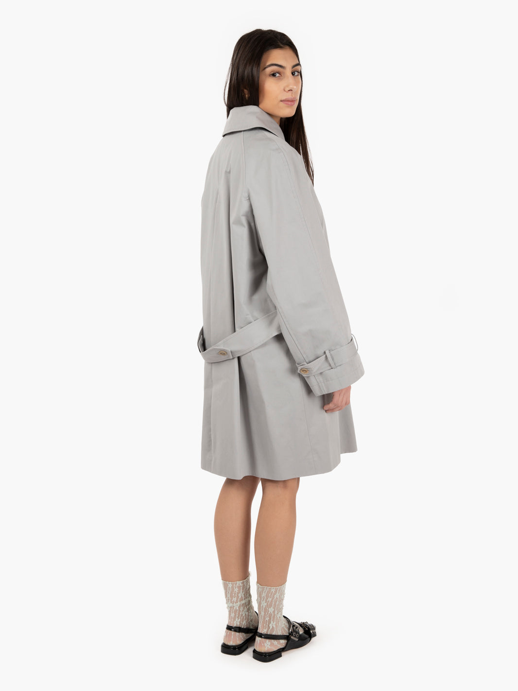 Trench Ingrid pearl grey