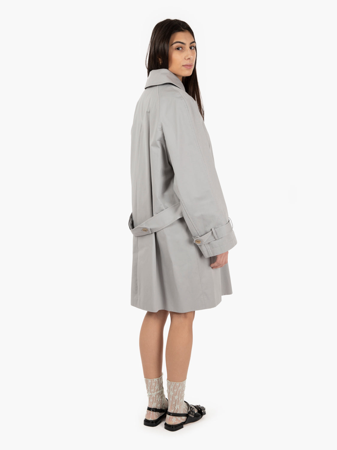 Trench Ingrid pearl grey