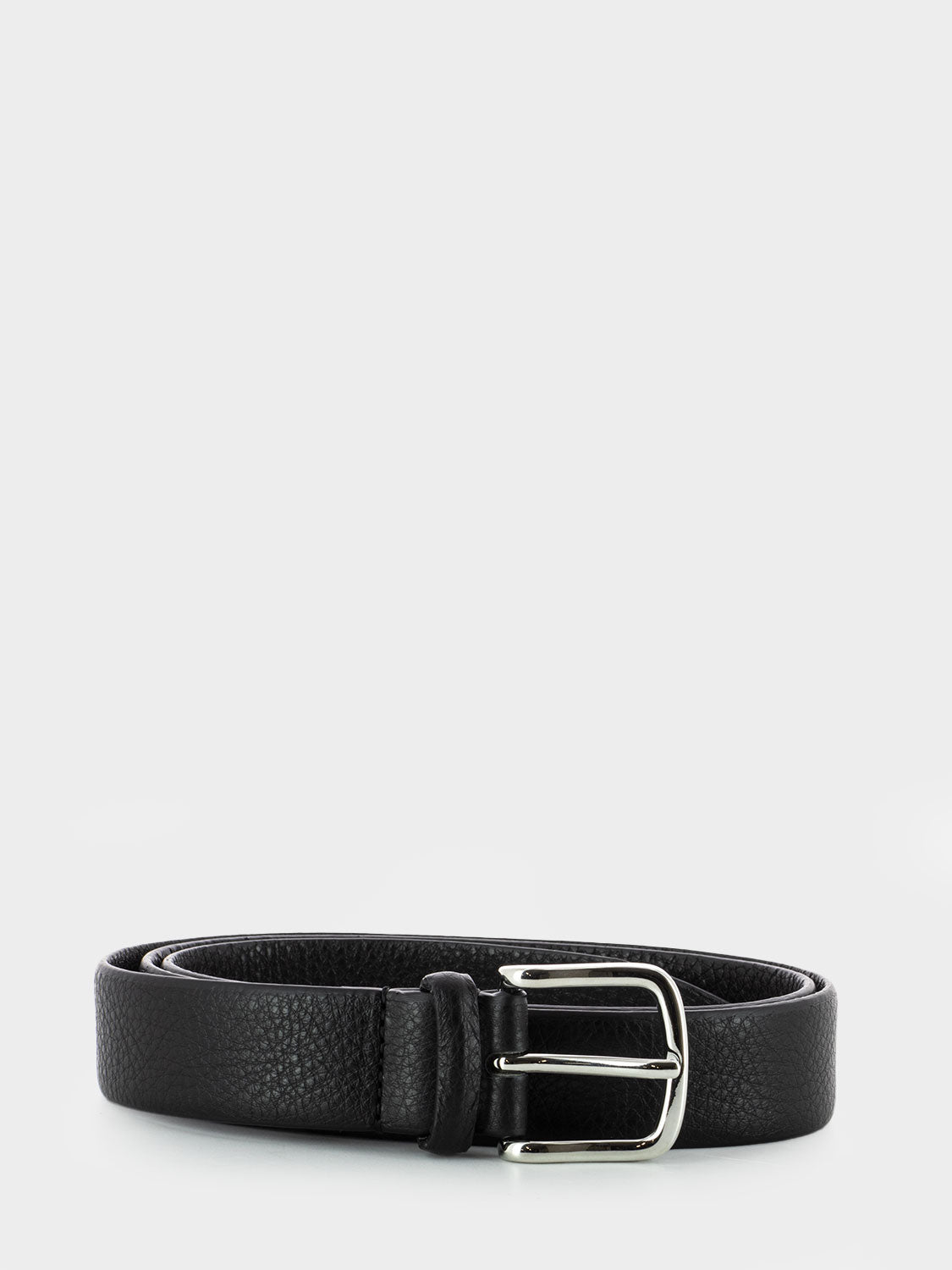 Black hammered Giunone belt