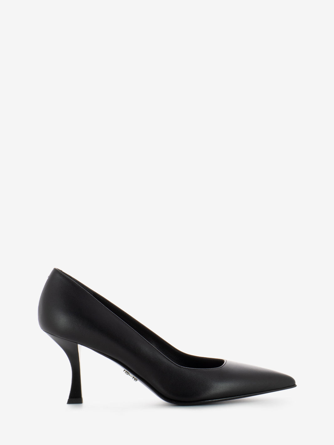 Décolleté Julia in pelle nero