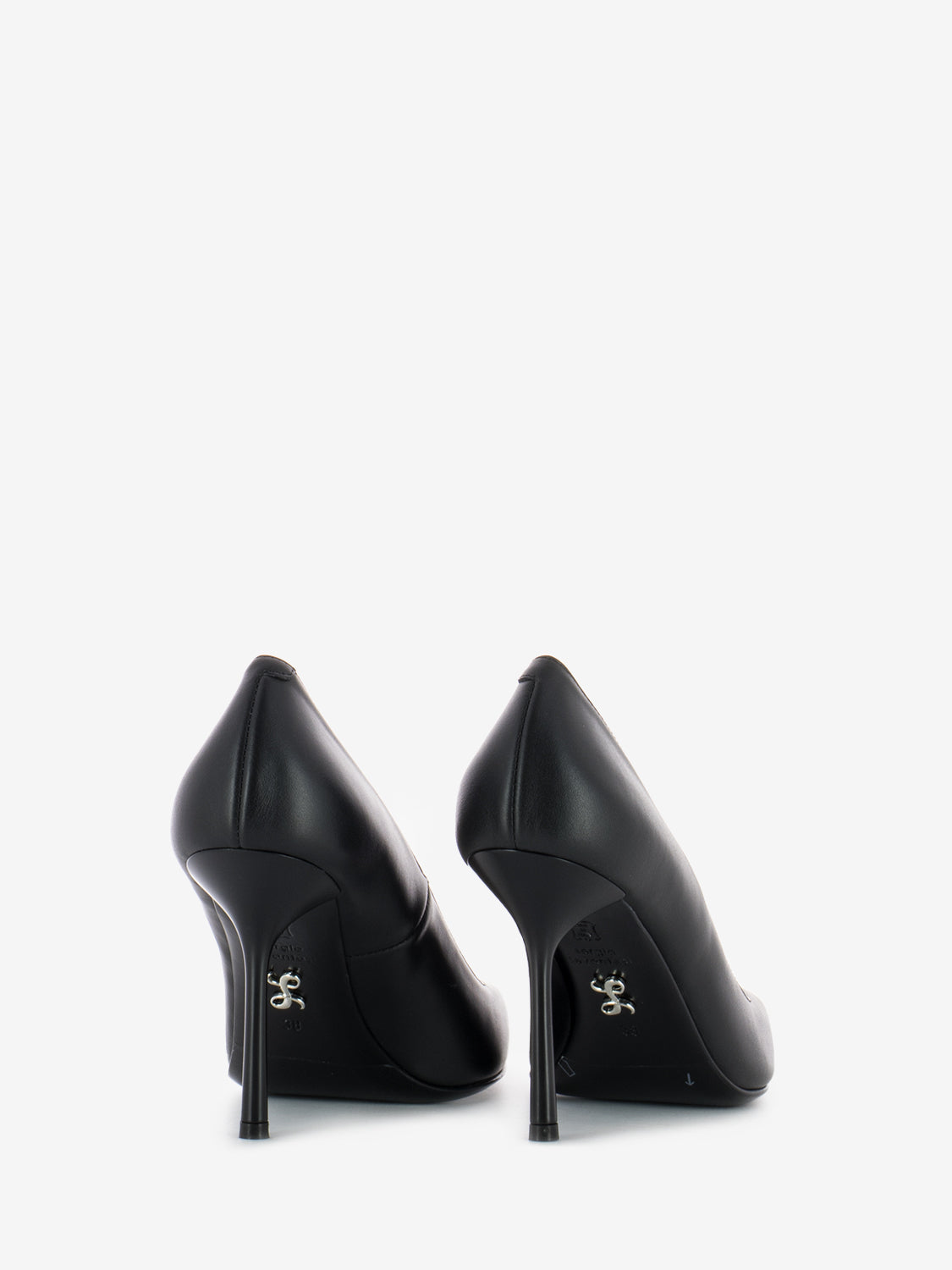 Musa black cashmere pumps