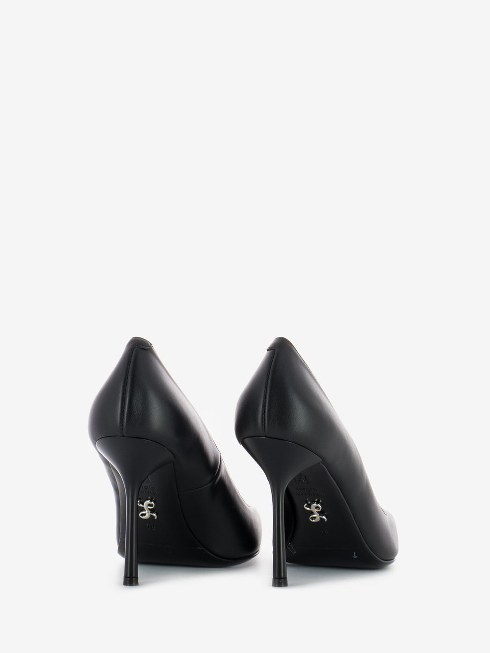 Musa black cashmere pumps