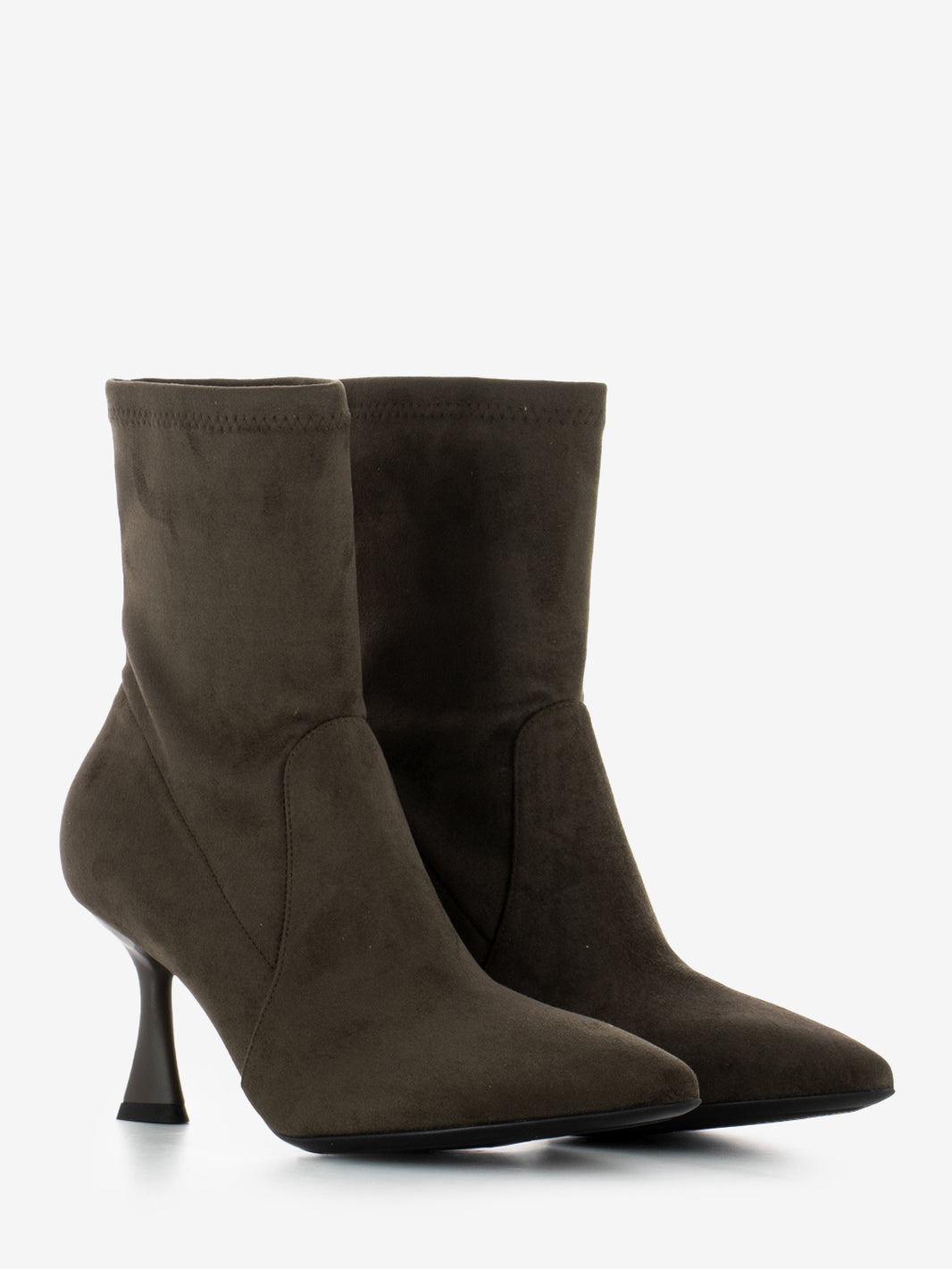 Dalì ankle boots in dark brown suede