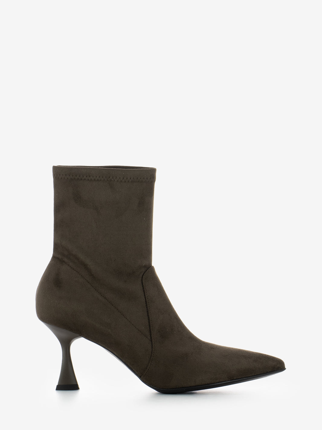 Dalì ankle boots in dark brown suede