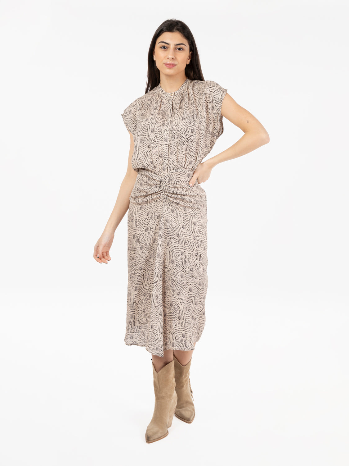 Abito bellezza whiblack velika beige / nero