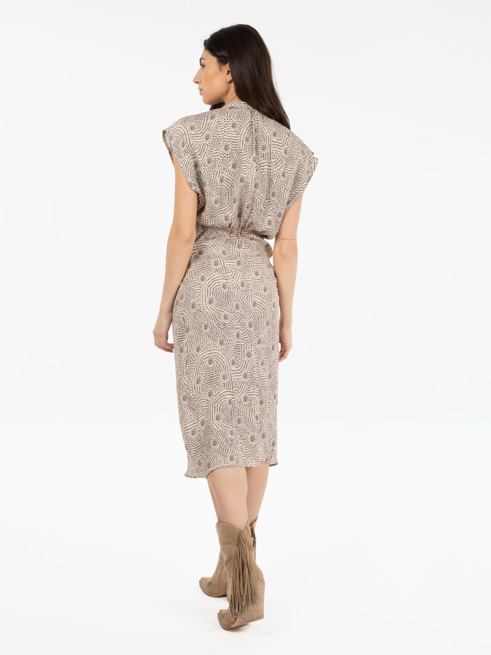 Abito bellezza whiblack velika beige / nero