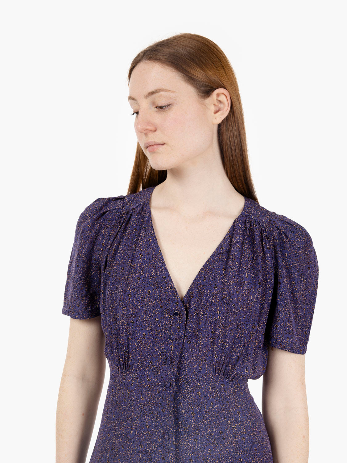 Abito Claudia eclipse viola / beige