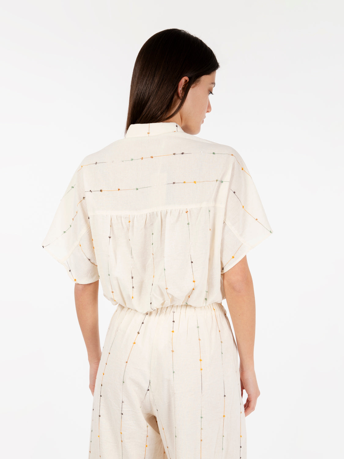Alfassa fleur de sel shirt off white