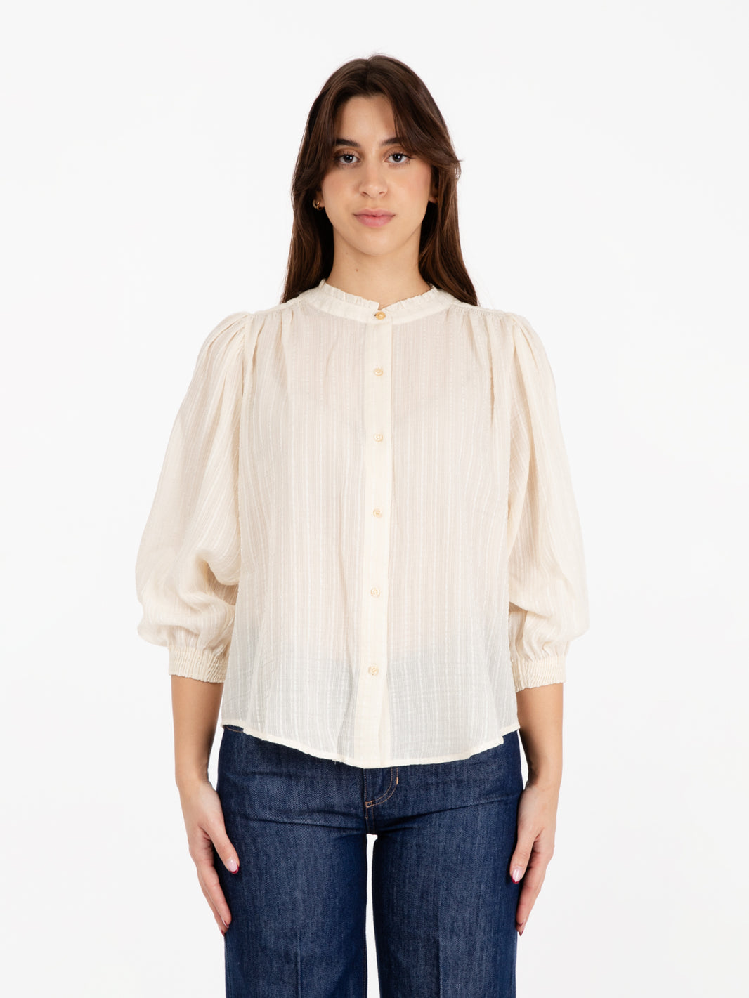 Camicia Amalia Fleur De Sel beige