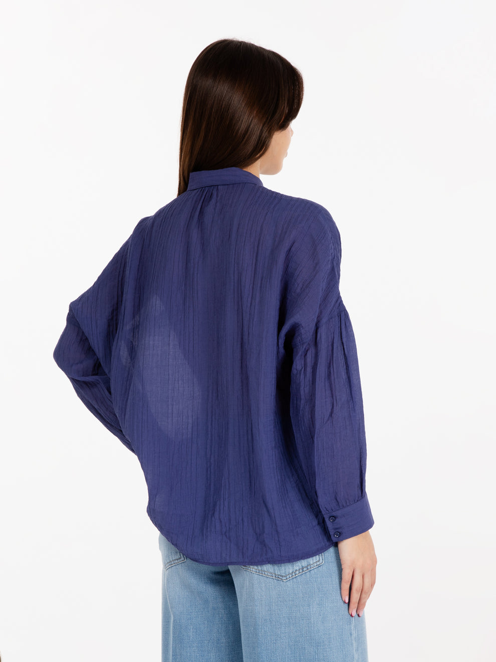 Botan clematis blue shirt