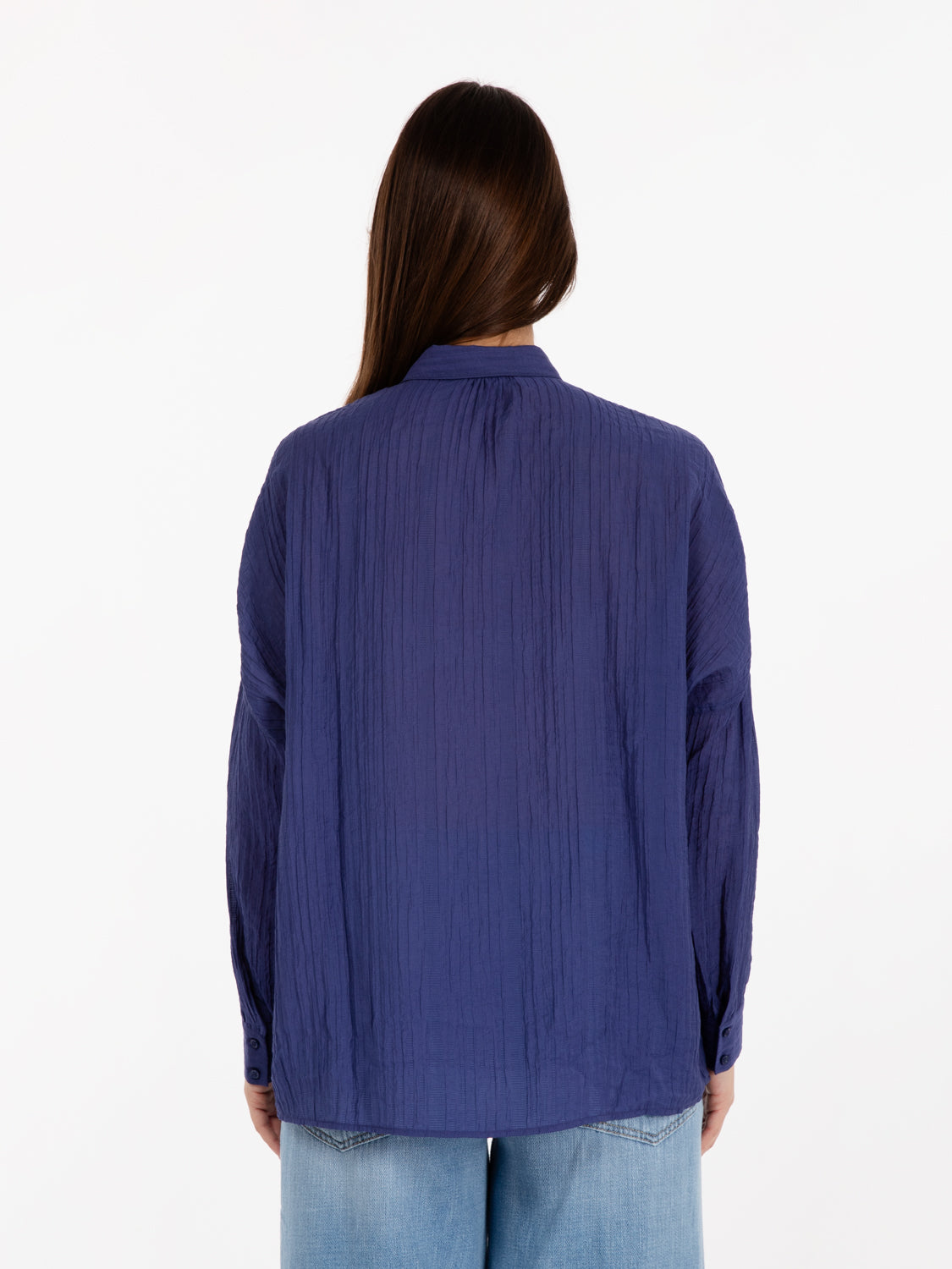 Botan clematis blue shirt
