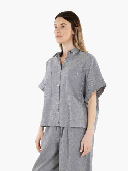 Camicia Della coutil blue