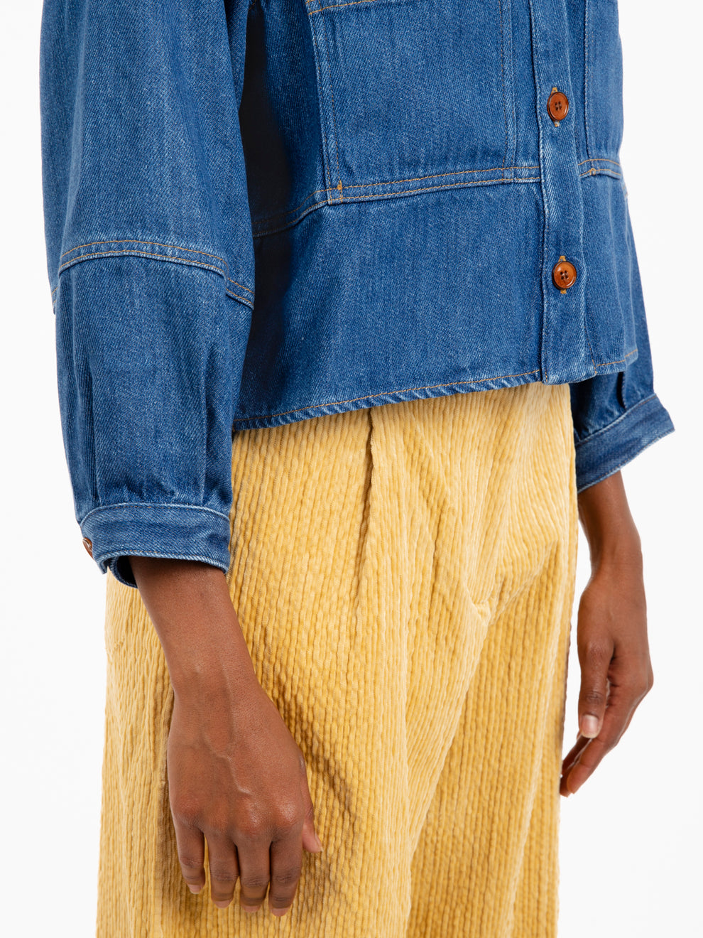 Leone Blue Denim Shirt