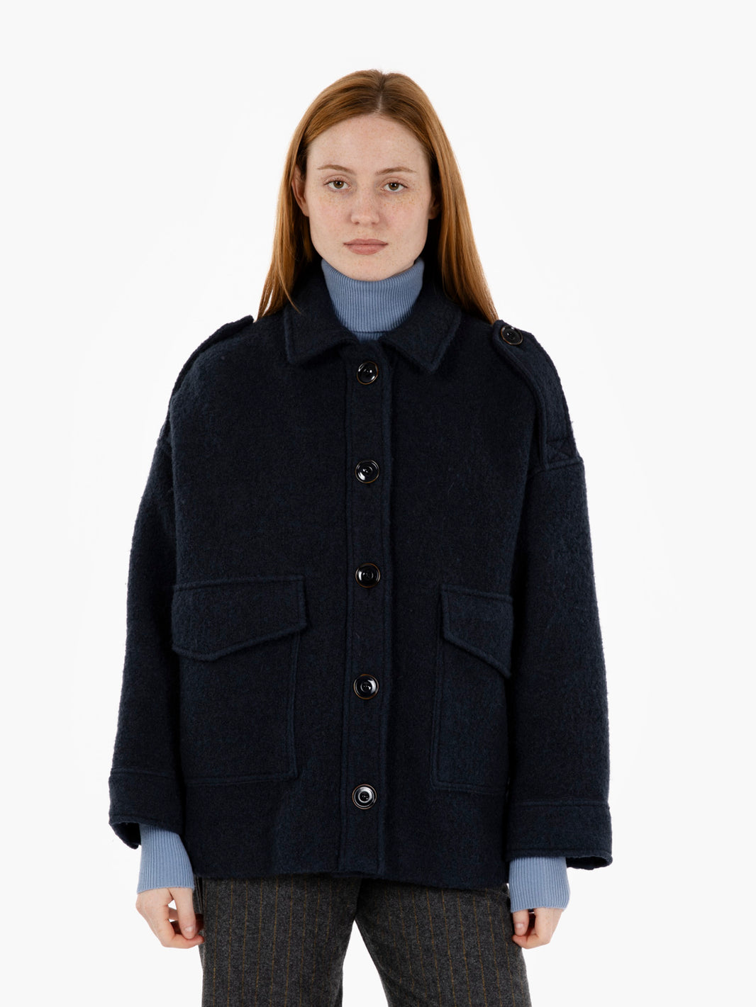 Harrison Night Shadow Short Coat