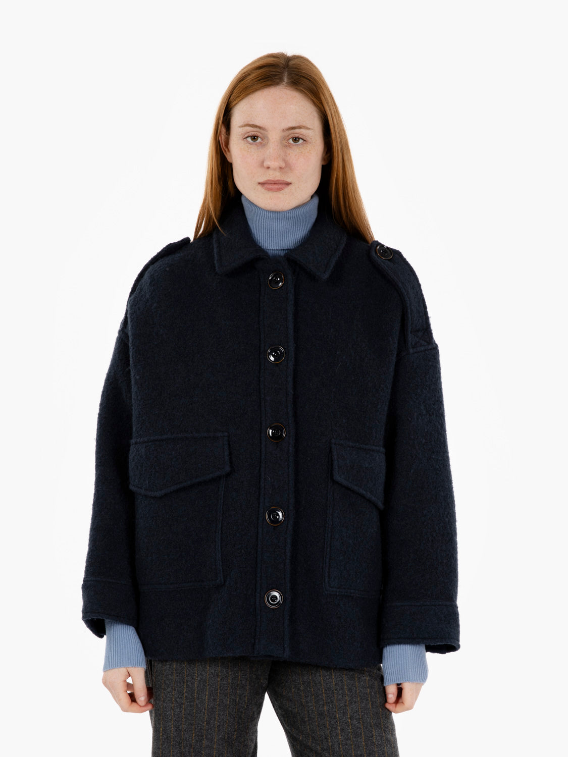 Harrison Night Shadow Short Coat