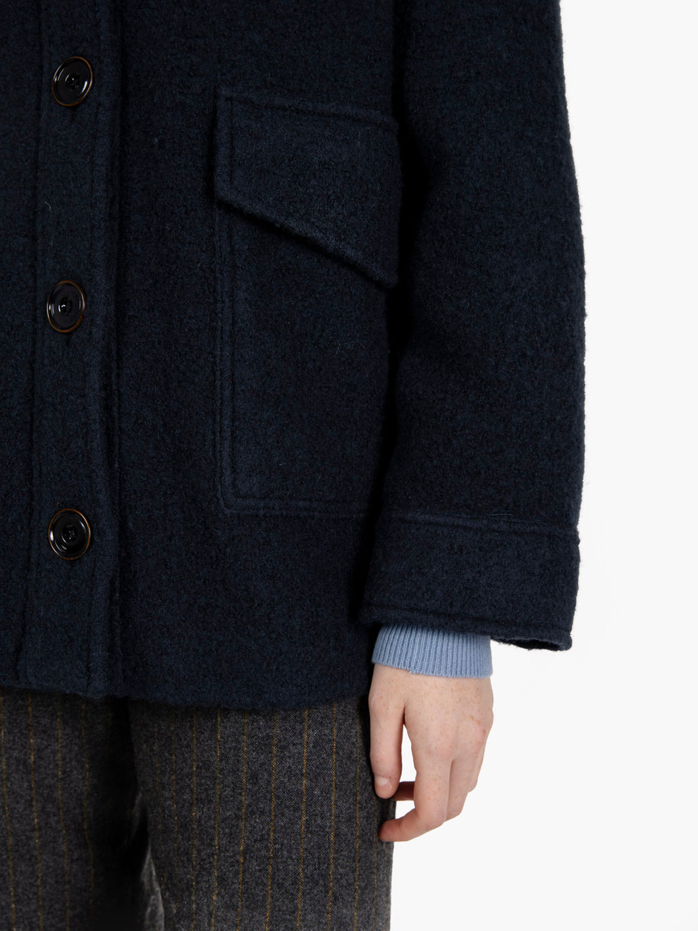 Harrison Night Shadow Short Coat