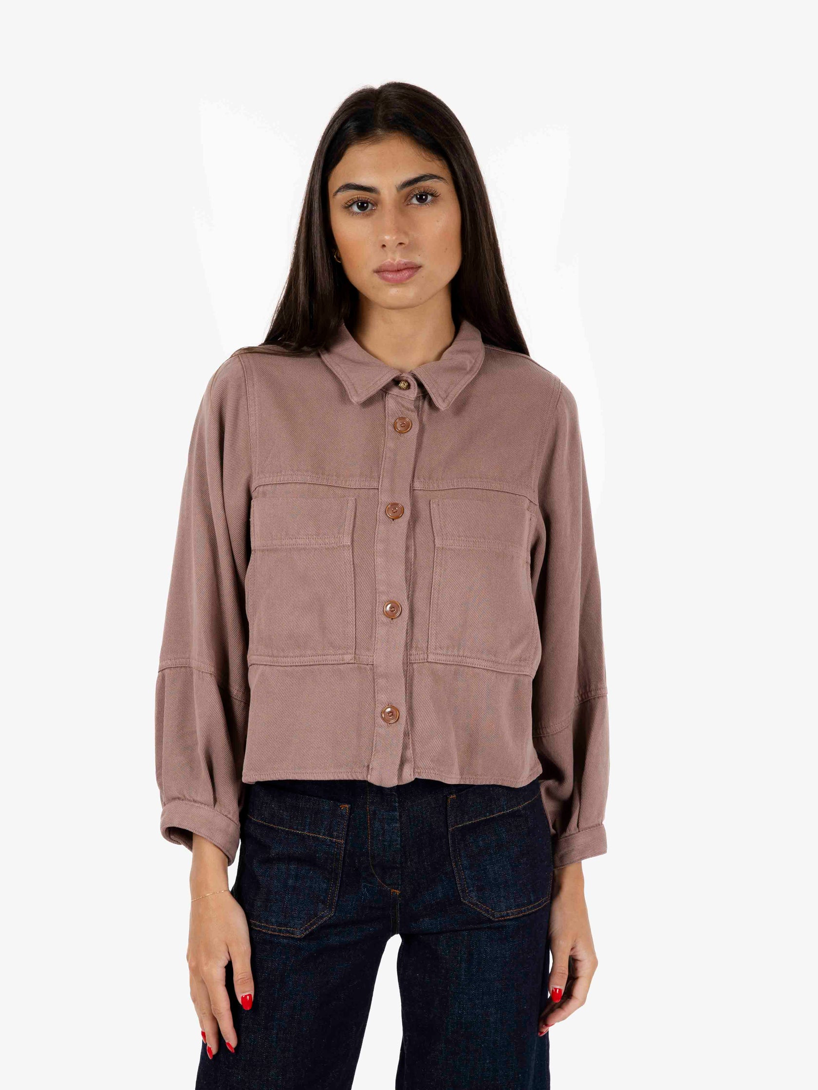 Leone marble rose short jacket