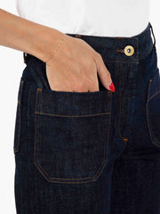 SESSUN - Jeans Seakey O blu scuro