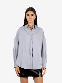Liza Maysand large shirt with ties