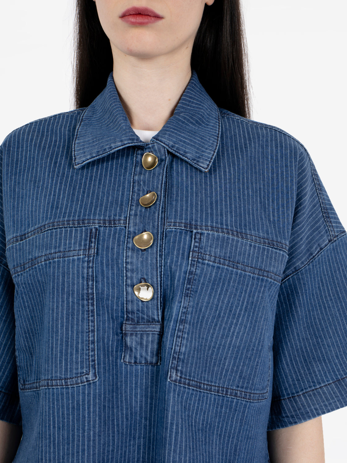 Newport denim shirt regate blue