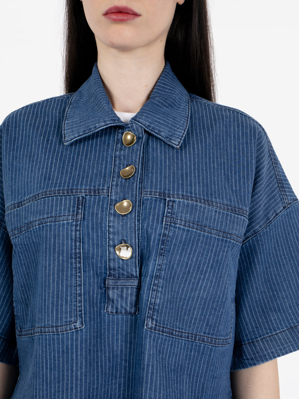 Newport denim shirt regate blue