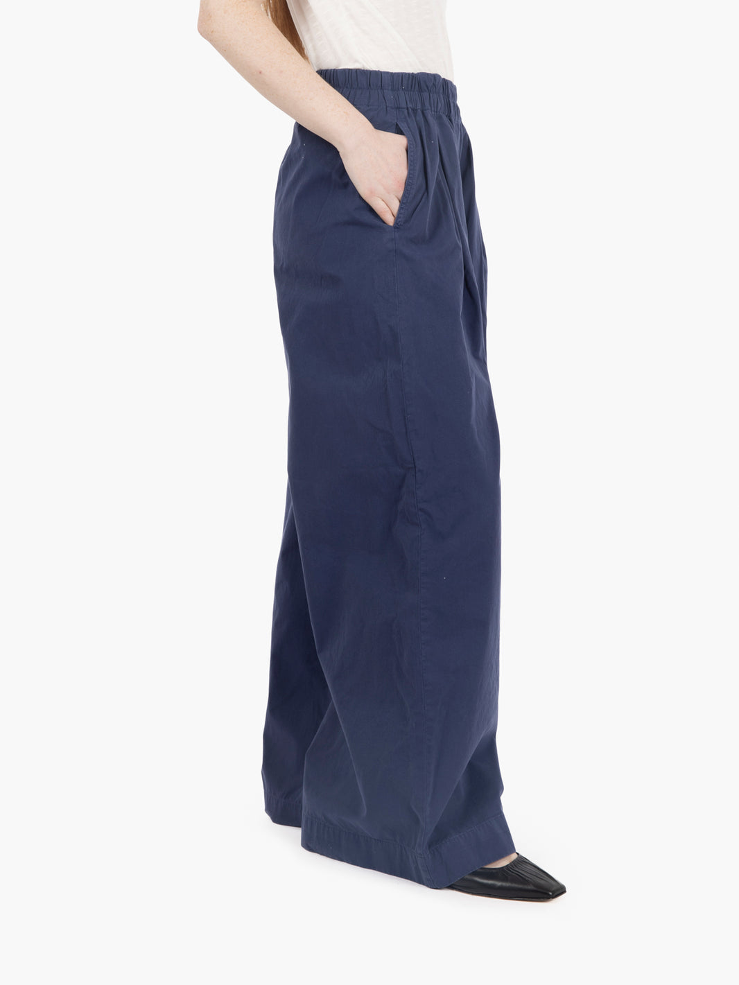 Pantalone Ridye bleu de Chine