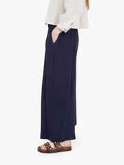 SESSUN - Pantaloni Isla minima bleu de chine