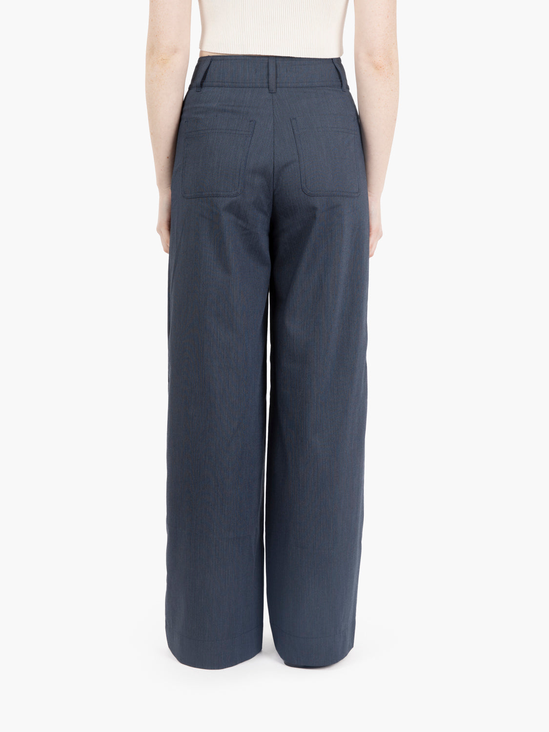 Manhatti worker blue trousers