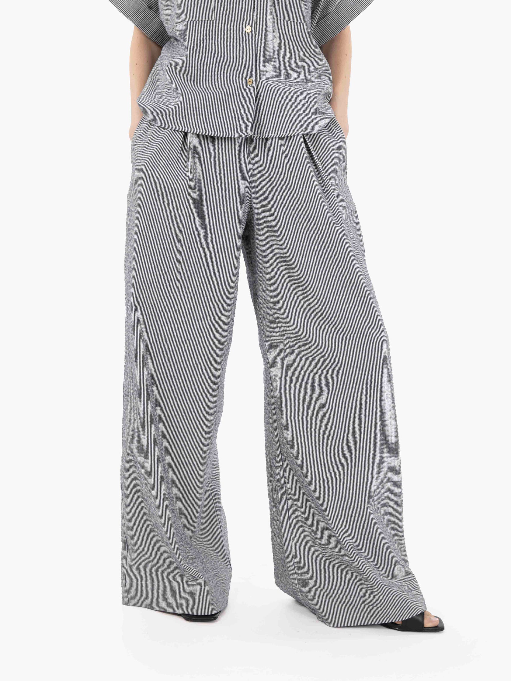 Pantaloni Ridooseer coutil blue
