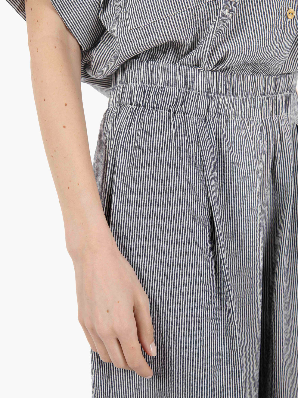 Pantaloni Ridooseer coutil blue