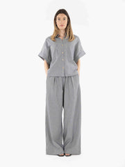 SESSUN - Pantaloni Ridooseer coutil blue