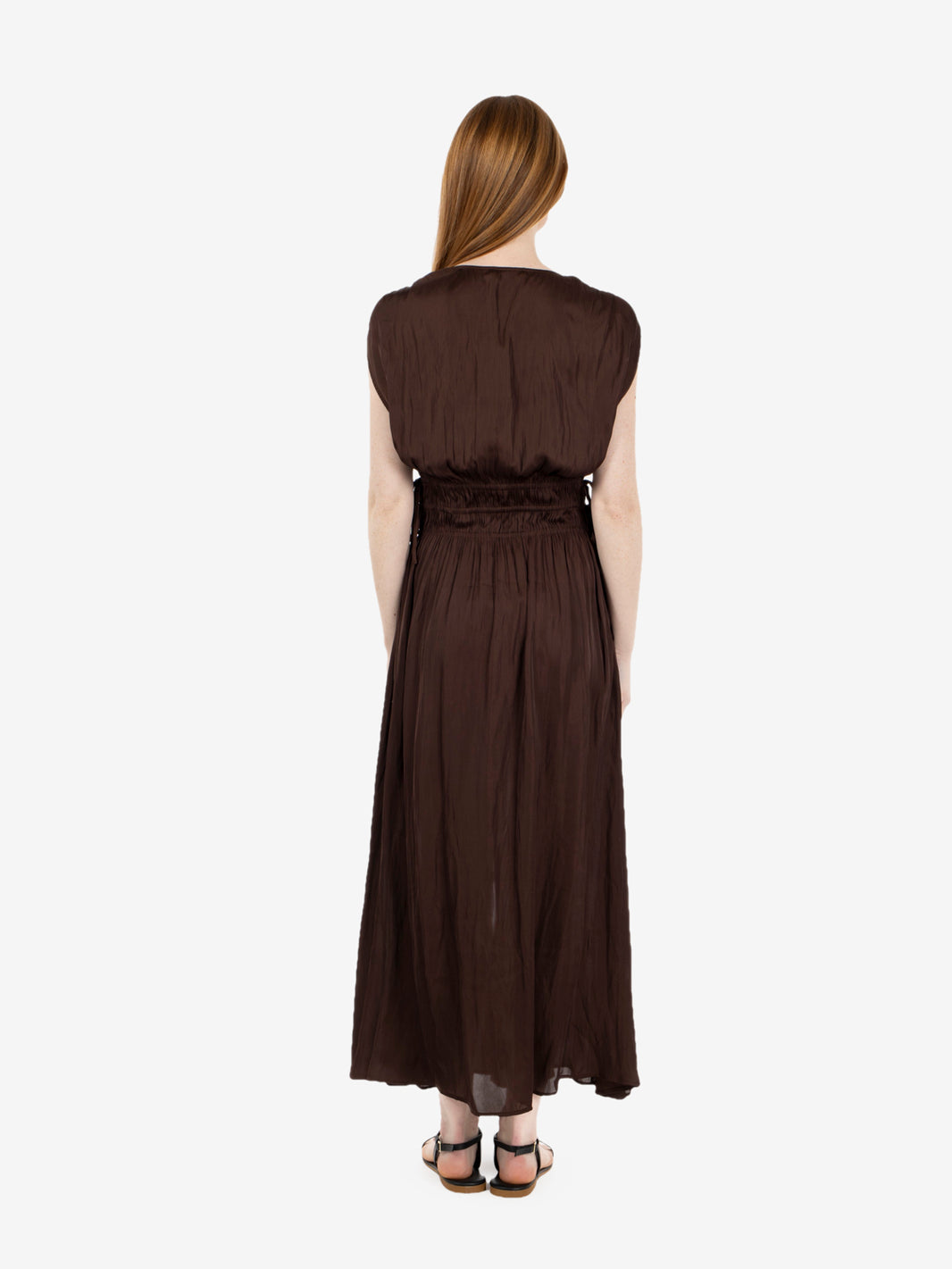 Prezianni long dress moka