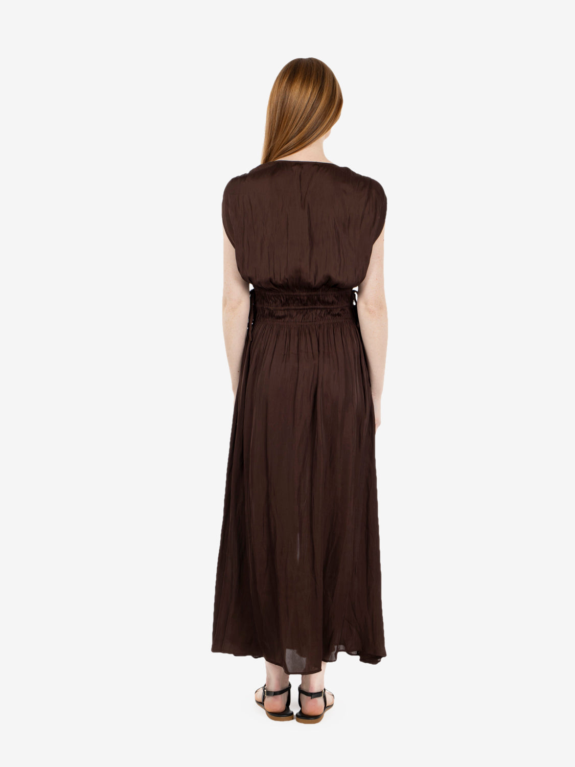 Prezianni long dress moka