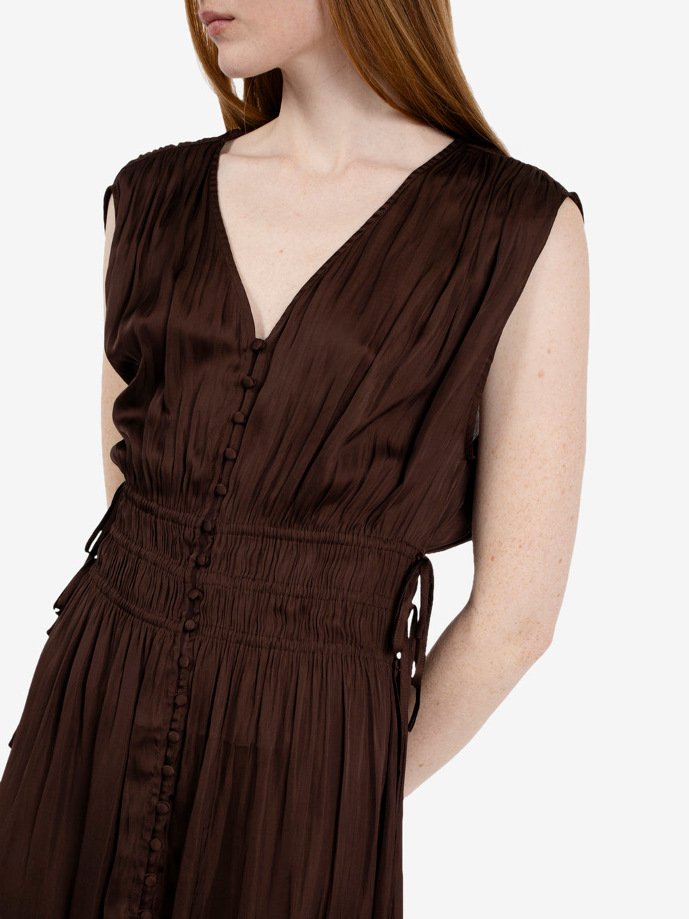 Prezianni long dress moka