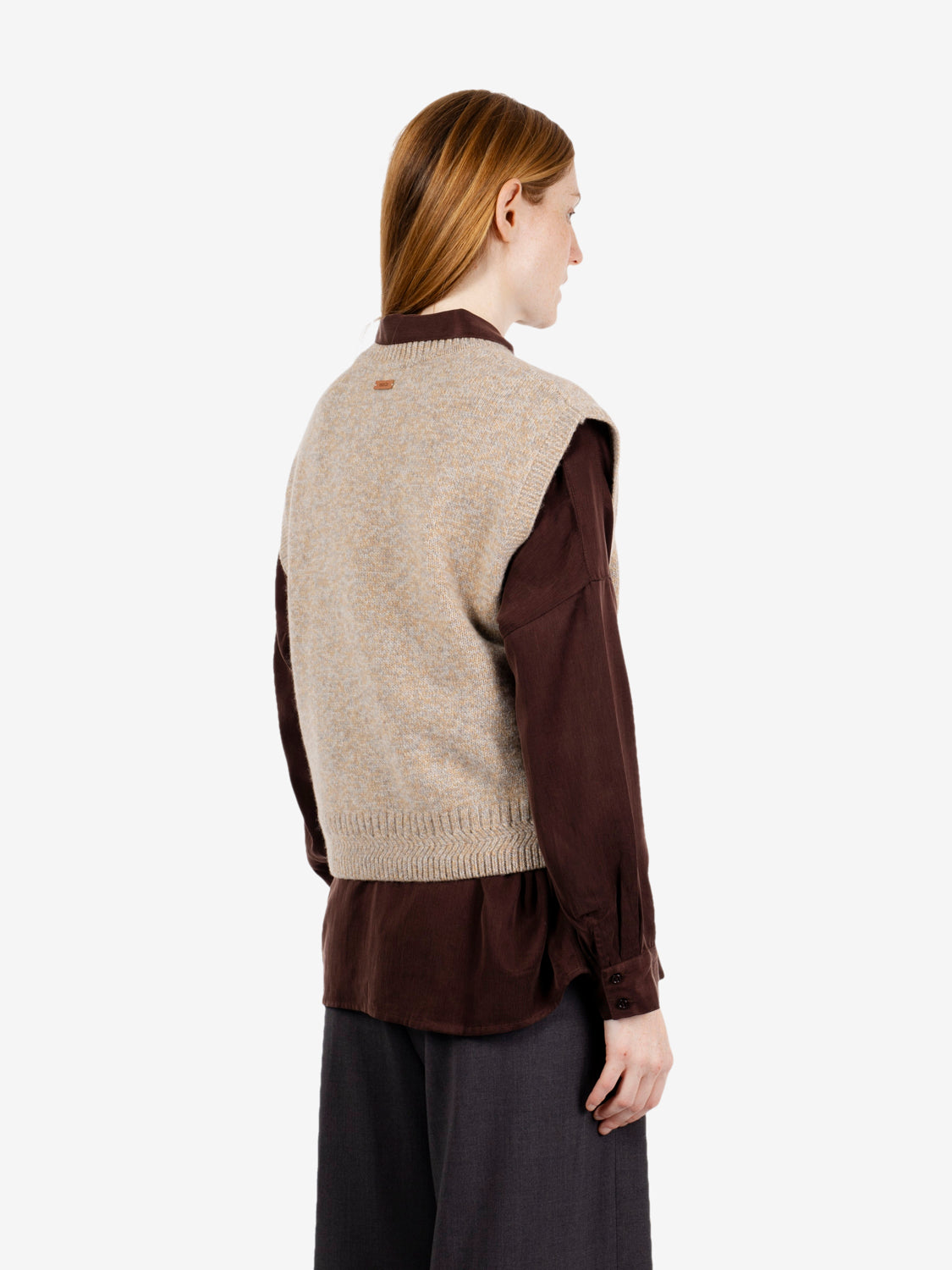 Sleveless jumper sangres