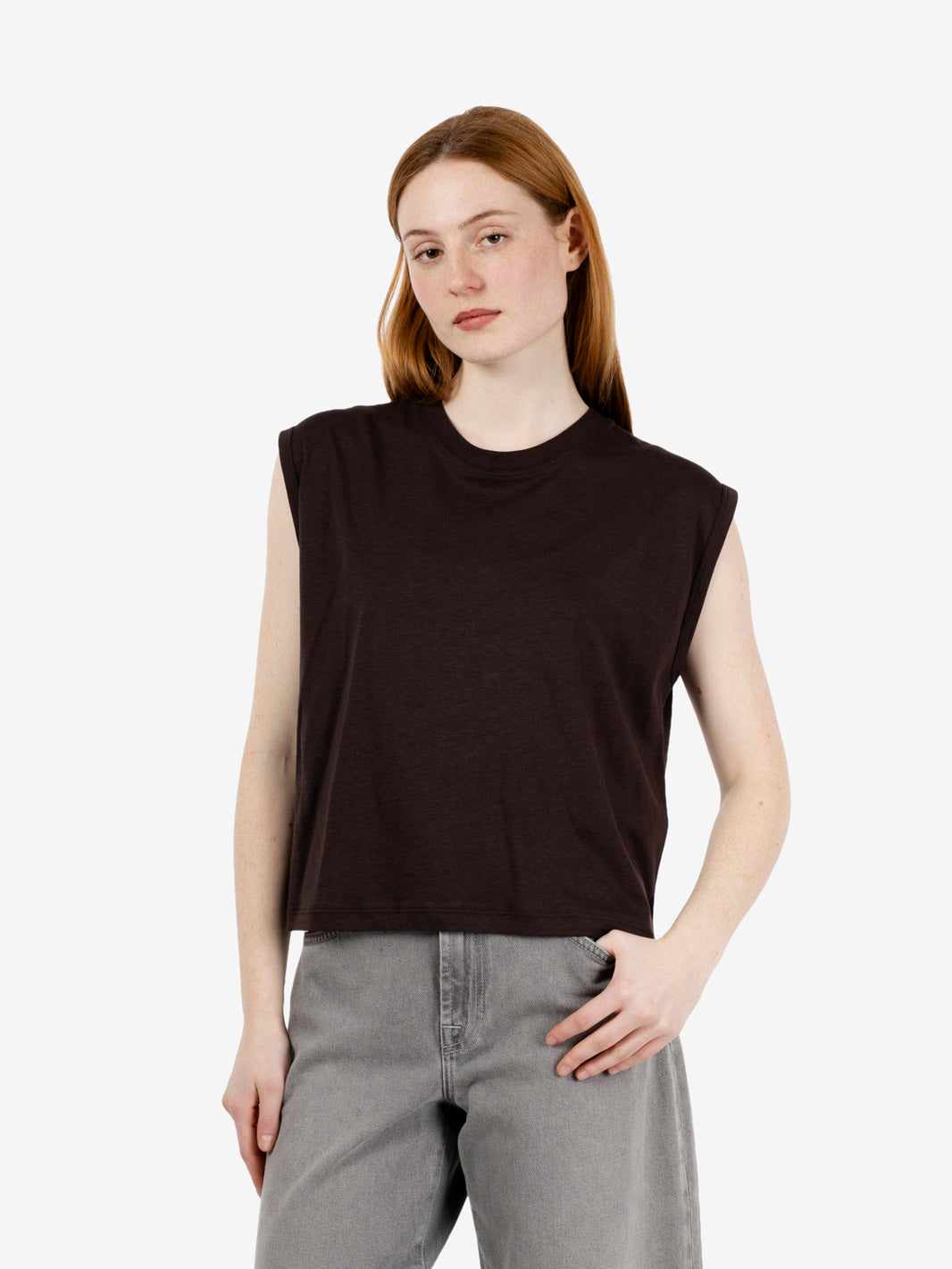 T-shirt Deedo espresso